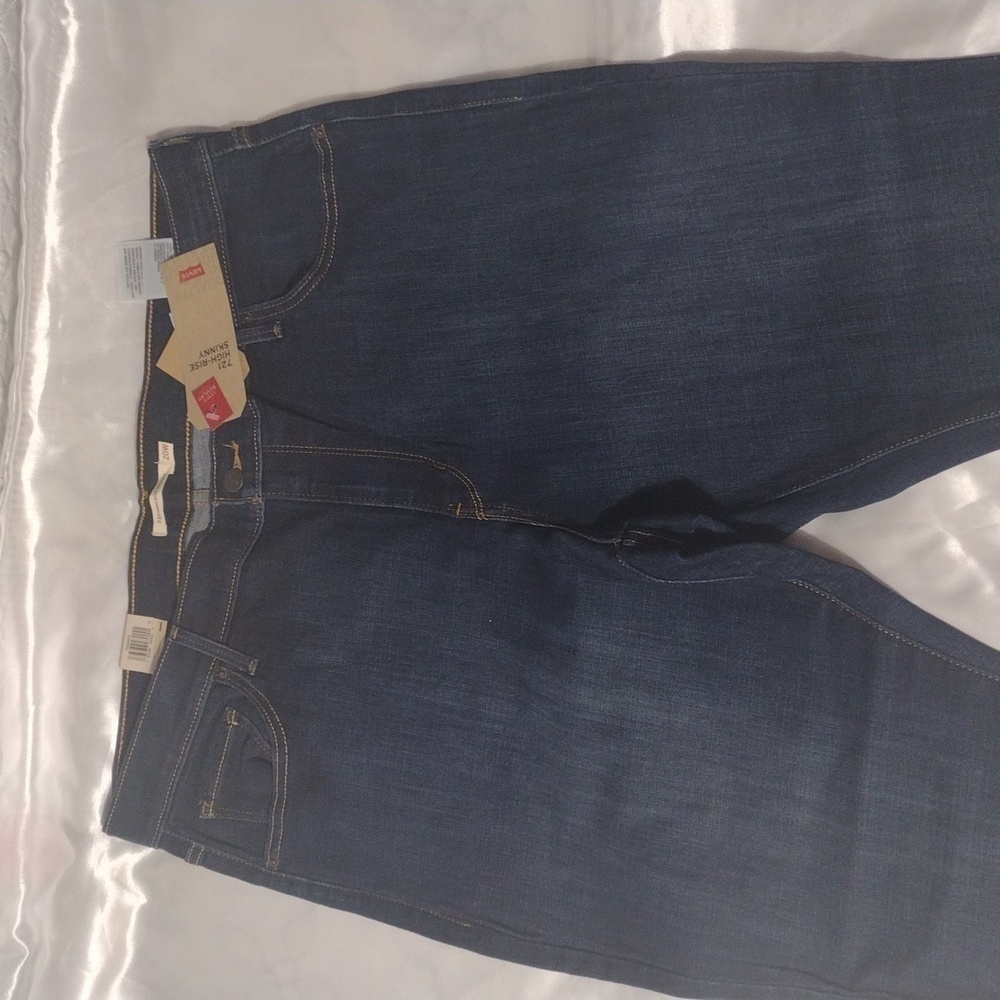 Nwt Levi's 721 high rise skinny jeans 20w